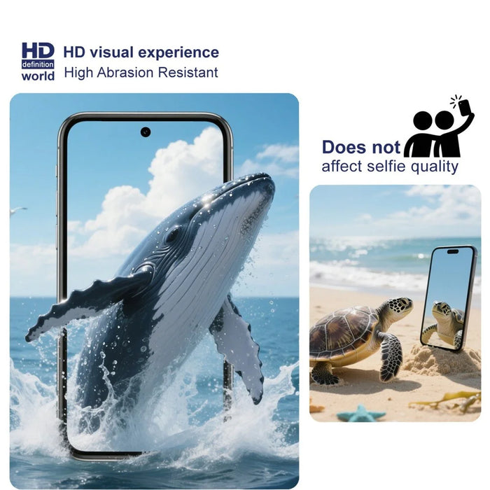 IMAK H Series For iPhone 16 Pro Max Tempered Glass Screen Protector 9H Anti-scratch Film with with Auto Dust-Remove Tool Kit - 6