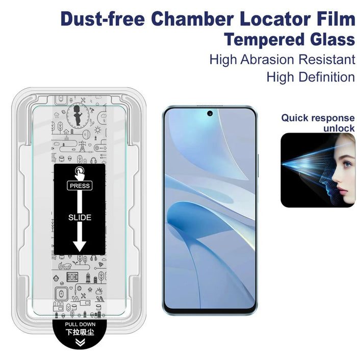IMAK H Series For Huawei nova 13i 4G Tempered Glass Screen Protector Easy Installation Film with Auto Dust-Remove Tool Kit - 3