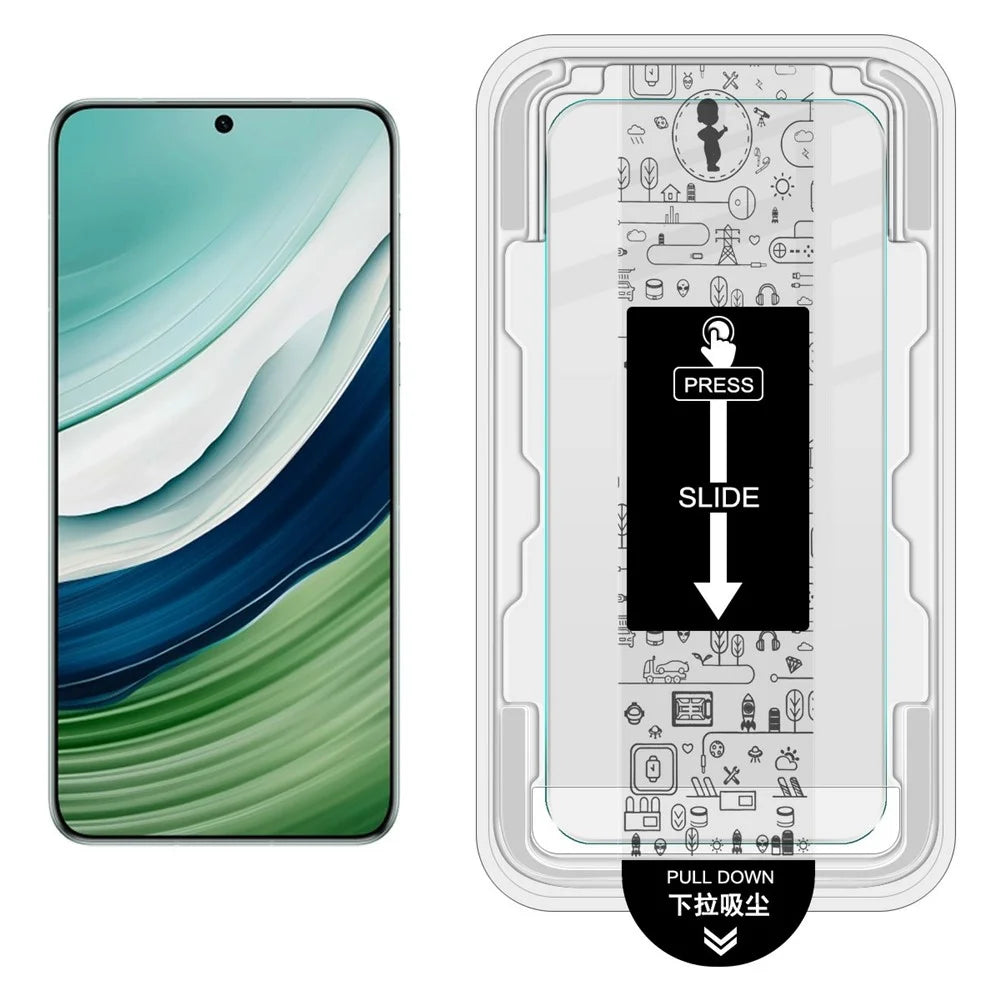 IMAK H Series Tempered Glass Film for Huawei Mate 60 / Mate 50E 4G / Mate 50 4G Screen Protector with Auto Dust-Remove Tool Kit (Fingerprint Unlock) - 2