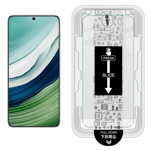 IMAK H Series Tempered Glass Film for Huawei Mate 60 / Mate 50E 4G / Mate 50 4G Screen Protector with Auto Dust-Remove Tool Kit (Fingerprint Unlock) - 2
