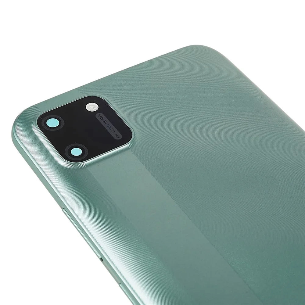 For Realme C11 OEM Battery Housing Back Cover Replacement - Green - 7