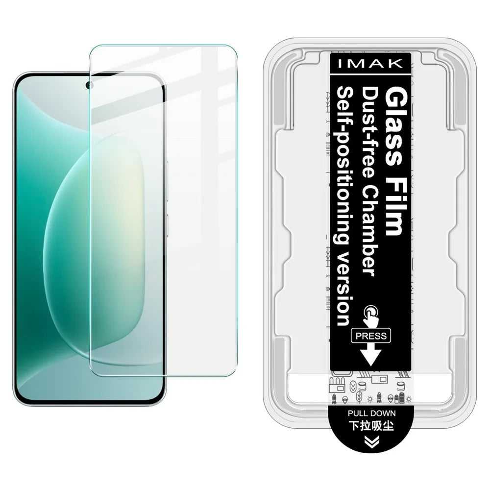 IMAK H Series For Honor 300 Tempered Glass Screen Protector Easy Installation Film with Auto Dust-Remove Tool Kit (Fingerprint Unlock) - 1