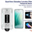 IMAK H Series For Honor 300 Tempered Glass Screen Protector Easy Installation Film with Auto Dust-Remove Tool Kit (Fingerprint Unlock) - 3