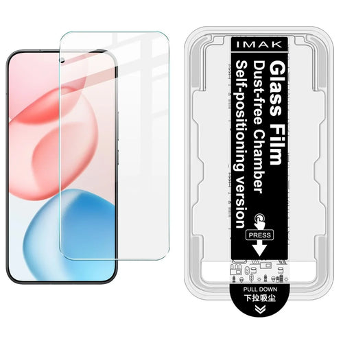 IMAK H Series For Honor 400 5G (Global) / 400 Pro 5G (Global) Tempered Glass Screen Protector Easy Installation Film with Auto Dust-Remove Tool Kit (Fingerprint Unlock) - 1