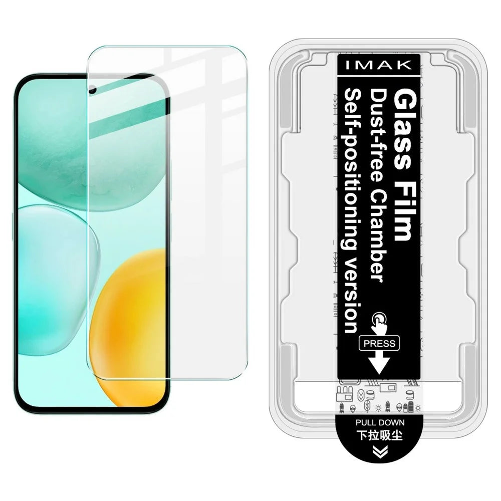 IMAK H Series For Honor X6c 4G Tempered Glass Screen Protector Easy Installation Film with Auto Dust-Remove Tool Kit - 1