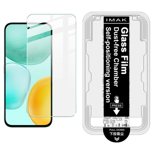 IMAK H Series For Honor X6c 4G Tempered Glass Screen Protector Easy Installation Film with Auto Dust-Remove Tool Kit - 1