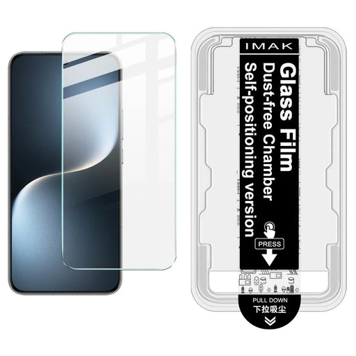 IMAK H Series For Honor Magic7 5G Tempered Glass Screen Protector Easy Installation Film with Auto Dust-Remove Tool Kit (Fingerprint Unlock) - 1