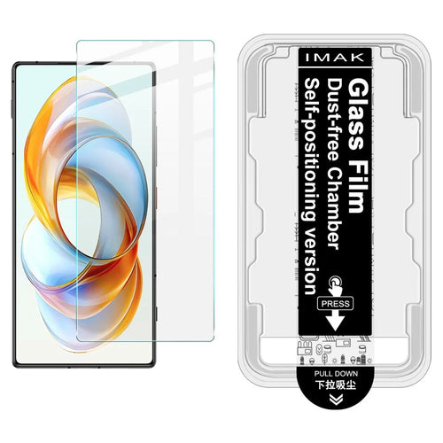 IMAK H Series For ZTE nubia Z70 Ultra 5G / Z70S Ultra 5G Tempered Glass Screen Protector Easy Installation Film with Auto Dust-Remove Tool Kit (Fingerprint Unlock) - 1