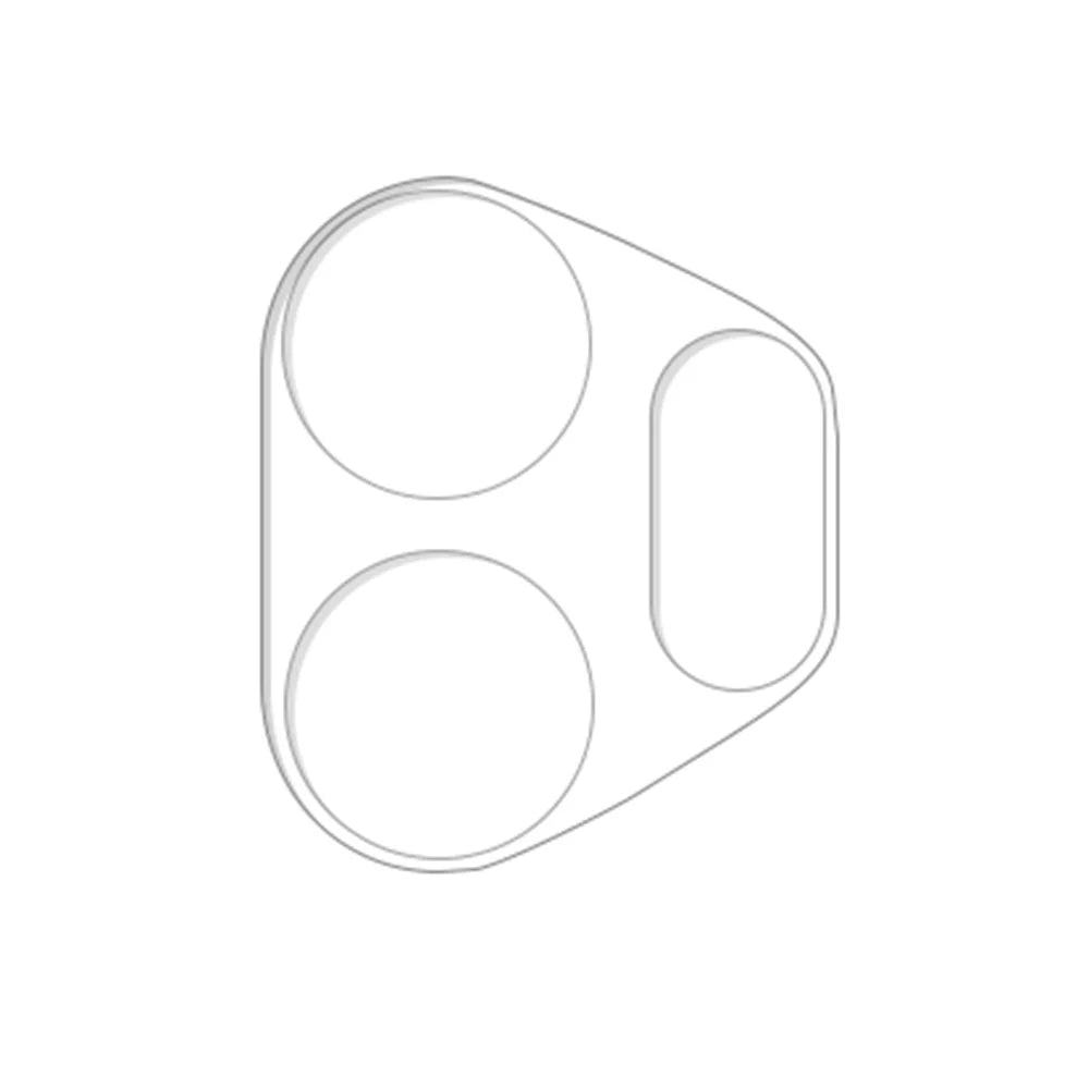 For Nothing CMF Phone 2 Pro Camera Lens Protector Crystal Clear Anti Explosion Tempered Glass Film - 2