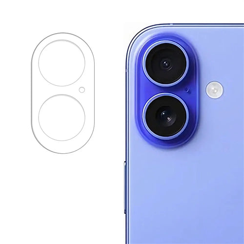 For iPhone 17 Camera Lens Base Protector Crystal Clear Explosion-Proof Tempered Glass Lens Base Cover - 1