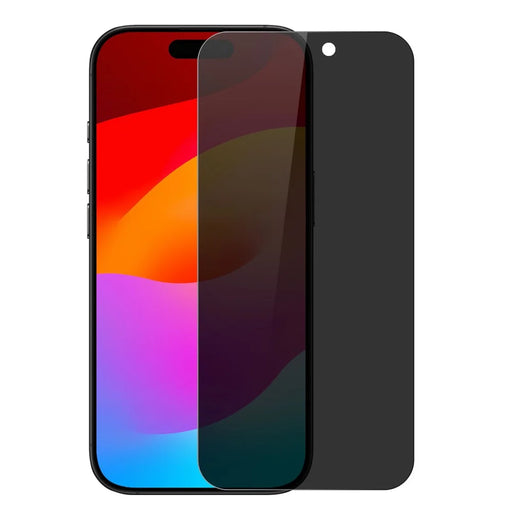 NORTHJO A+ For iPhone 17 Anti-Spy Screen Protector 2.5D Arc 28 Degree 0.3mm HD Tempered Glass Film - 1