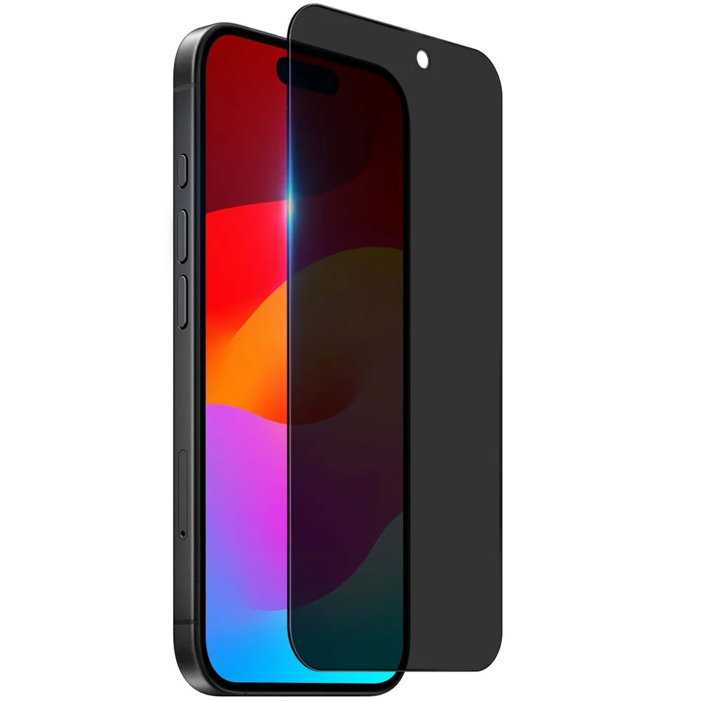 NORTHJO A+ For iPhone 17 Anti-Spy Screen Protector 2.5D Arc 28 Degree 0.3mm HD Tempered Glass Film - 3