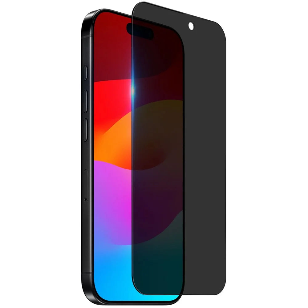 NORTHJO A+ For iPhone 17 Pro Max Anti-Spy Screen Protector 2.5D Arc 28 Degree 0.3mm HD Tempered Glass Film - 3