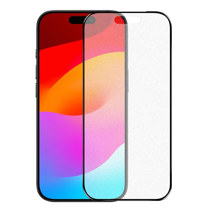 NORTHJO A++ For iPhone 17 Pro Screen Protector Anti-Fingerprint Matte Full Coverage Tempered Glass Film - 1