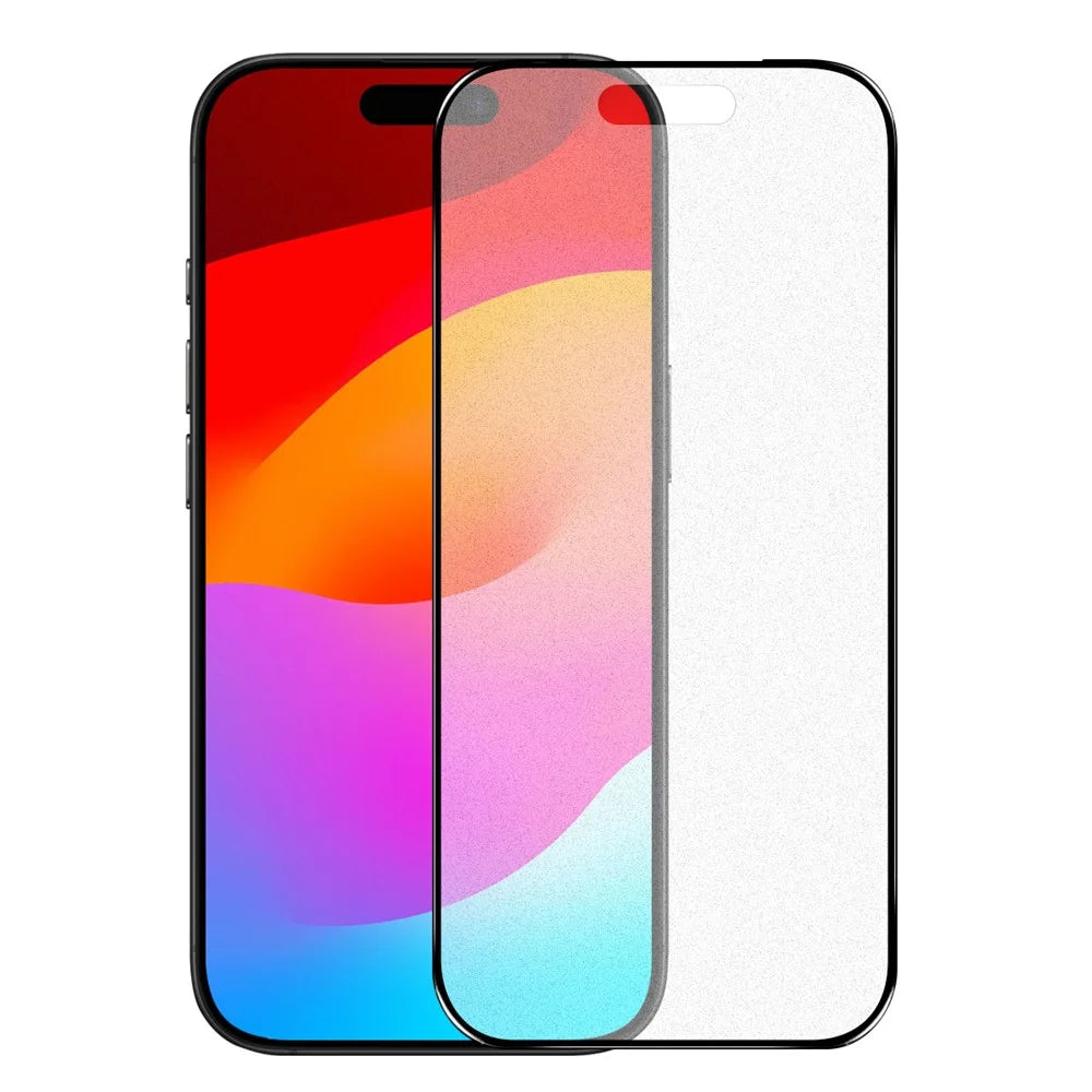 NORTHJO A++ For iPhone 17 Pro Max Screen Protector Anti-Fingerprint Matte Full Coverage Tempered Glass Film - 1