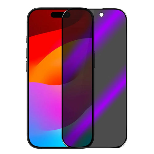 NORTHJO A++ For iPhone 17 Privacy Screen Protector Full Glue Silk Printing Anti Spy Anti-blue-ray Tempered Glass Film - 1