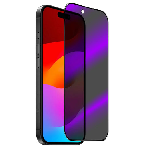 NORTHJO A++ For iPhone Air Privacy Screen Protector Full Glue Silk Printing Anti Spy Anti-blue-ray Tempered Glass Film - 2