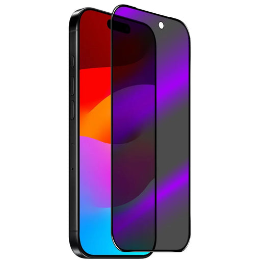 NORTHJO A++ For iPhone 17 Pro Max Privacy Screen Protector Full Glue Silk Printing Anti Spy Anti-blue-ray Tempered Glass Film - 2