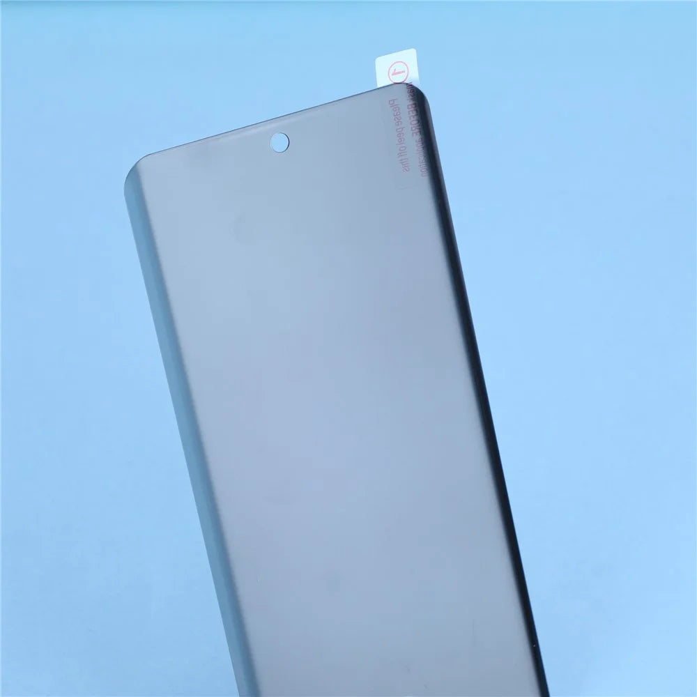 For Realme 15 Pro 5G / 15 5G Privacy Screen Protector UV 180 Degree Anti Spy Tempered Glass Film Fingerprint Unlock - 4