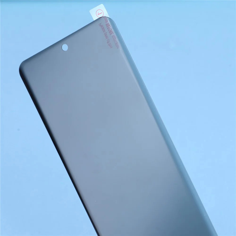 For Realme 15 Pro 5G / 15 5G Privacy Screen Protector UV 180 Degree Anti Spy Tempered Glass Film Fingerprint Unlock - 5