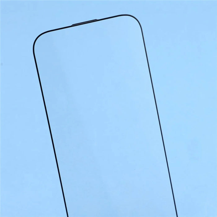 For iPhone 17 Pro Max Screen Protector Silk Printing AF + AR Full Adhesive Tempered Glass Film with Dust Mesh - 5