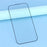For iPhone Air Screen Protector Silk Printing AF + AR Full Adhesive Tempered Glass Film with Dust Mesh - 4