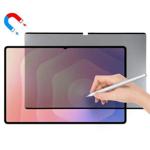 Magnetic Privacy Screen Protector for Samsung Galaxy Tab S11 Ultra / S10 Ultra / S9 Ultra / S8 Ultra Reusable Anti-blue-ray PET Film - 1