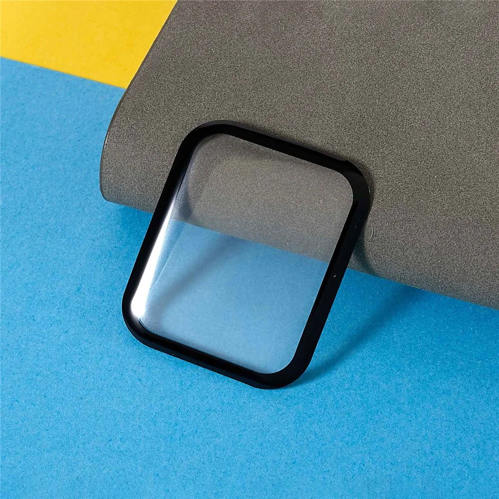 for Apple Watch Series 11 42mm / 10 42mm Screen Protector 3D Curved Full Screen Silk Printing Tempered Glass Film - 3