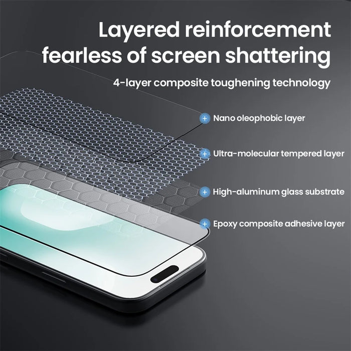 NILLKIN CP+PRO For iPhone Air Screen Protector Ultra Clear AGC Glass Film - 7