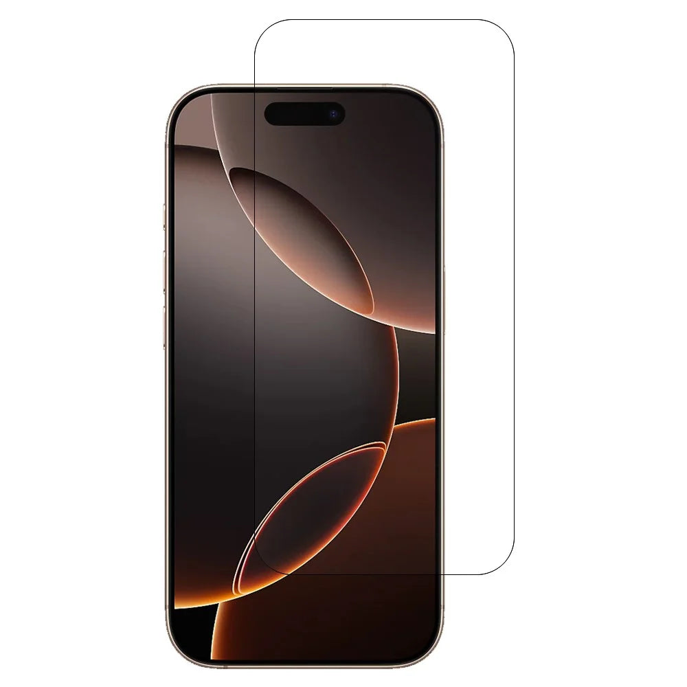 URR For iPhone 17 Pro Max Screen Protector No Black Edge Clear 0.25 Arc 9H Tempered Glass Film - 1
