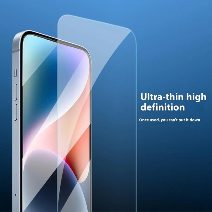 URR For iPhone Air Screen Protector No Black Edge Clear 0.25 Arc 9H Tempered Glass Film - 5