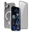 URR For iPhone 17 Pro Max Magnetic Case with Privacy Screen Protector / Lens Film TPU + PC Clear Phone Cover - 1