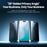 NILLKIN For iPhone Air Anti-Peep Screen Protector Anti-Scratch AGC Glass Full Screen Film - 5
