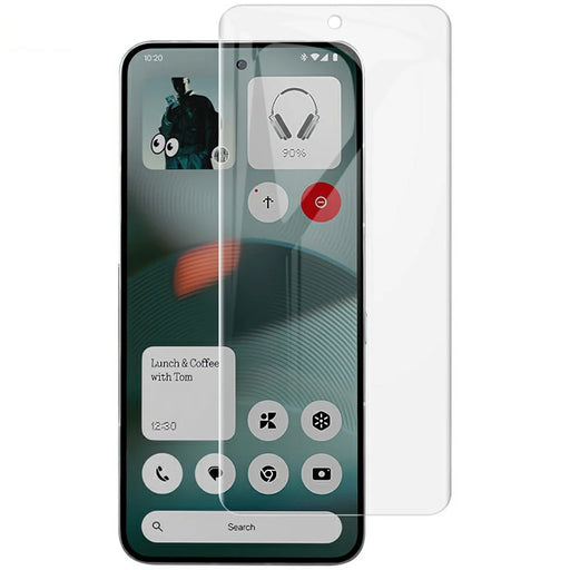 IMAK Hydrogel Film 4th For Nothing Phone (3) 5G Screen Protector Ultra Clear Soft TPU Film (Fingerprint Unlock) - Transparent - 1