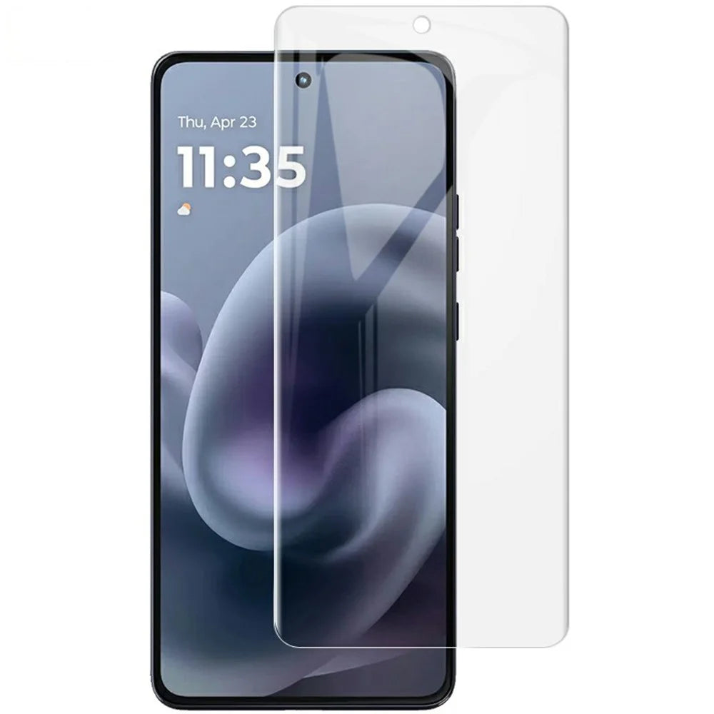 IMAK Hydrogel Film 4th For Motorola Moto G86 5G / G86 Power 5G Screen Protector Ultra Clear Soft TPU Film (Fingerprint Unlock) - Transparent - 1