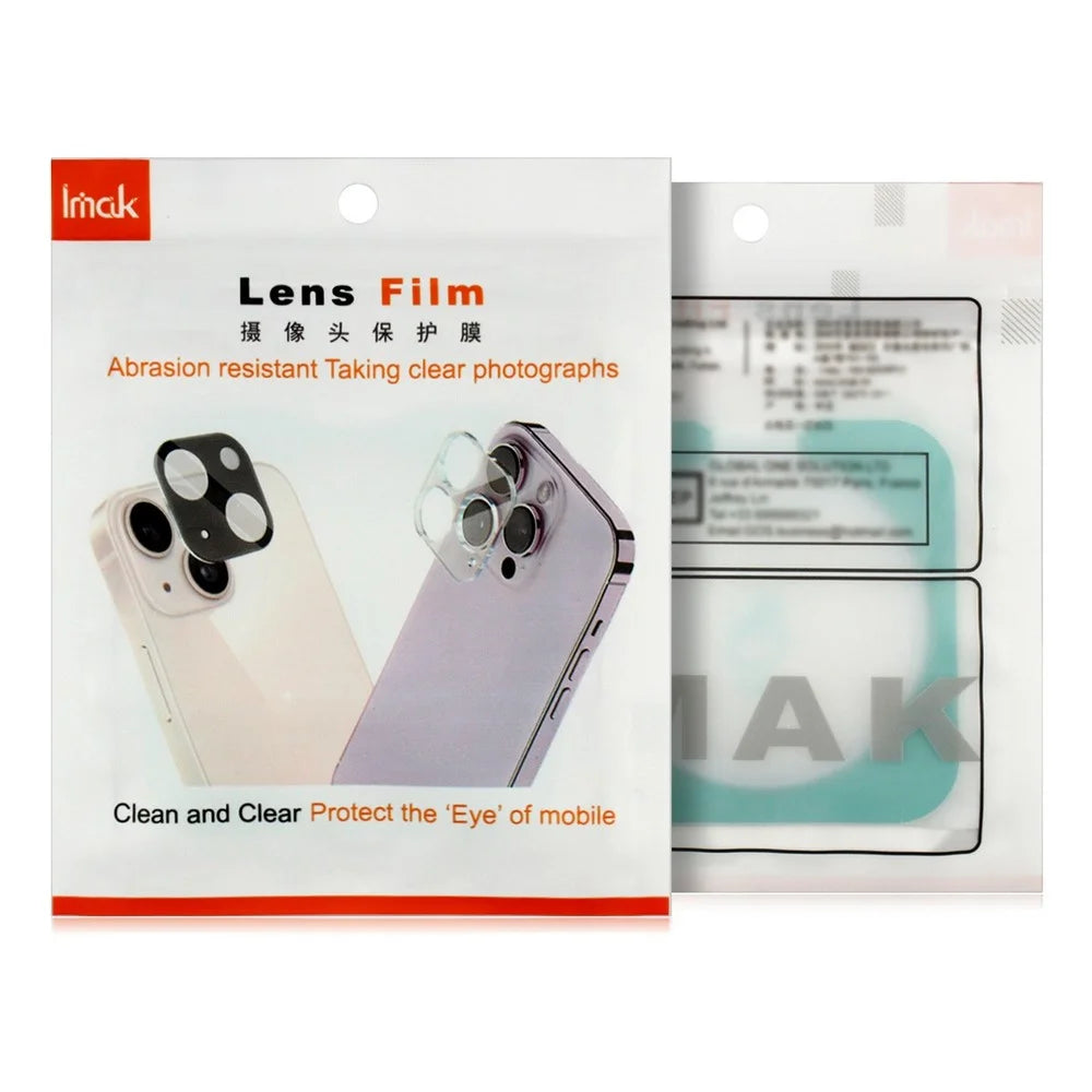 IMAK For Samsung Galaxy Z Flip7 FE 5G Tempered Glass Camera Lens Film + Rear Screen Protector (Black Version) - 6