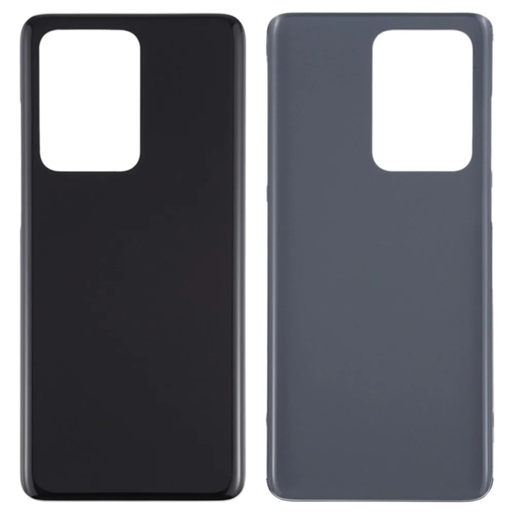 For Samsung Galaxy S20 Ultra 4G / 5G Back Battery Housing Cover Cell Phone Replacement Parts (without Logo) - Black - 1