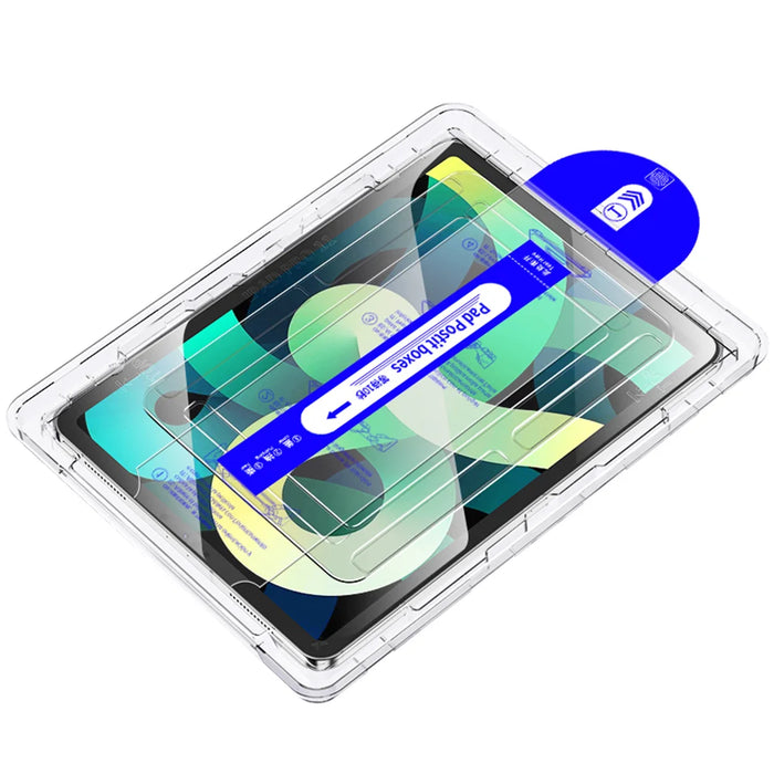 For iPad mini (2024) / iPad mini (2021) Screen Protector Tempered Glass with Dust-Free Auto Alignment Applicator - Transparent - 1
