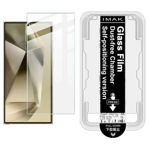 IMAK H Series For Samsung Galaxy S24 Ultra Tempered Glass Screen Protector Easy Installation Film with Auto Dust-Remove Tool Kit (Fingerprint Unlock) - 1