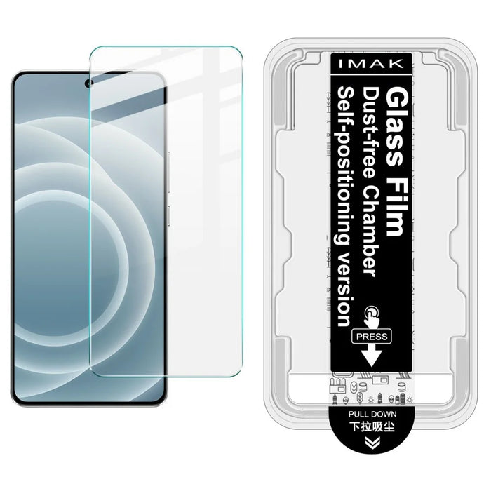 IMAK H Series For Realme Neo7 Turbo 5G Tempered Glass Screen Protector Easy Installation Film with Auto Dust-Remove Tool Kit (Fingerprint Unlock) - 1