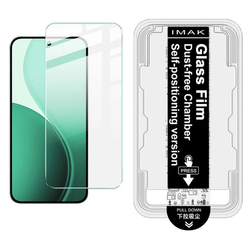 IMAK H Series For Oppo Reno14 5G (Global) Tempered Glass Screen Protector Easy Installation Film with Auto Dust-Remove Tool Kit (Fingerprint Unlock) - 1