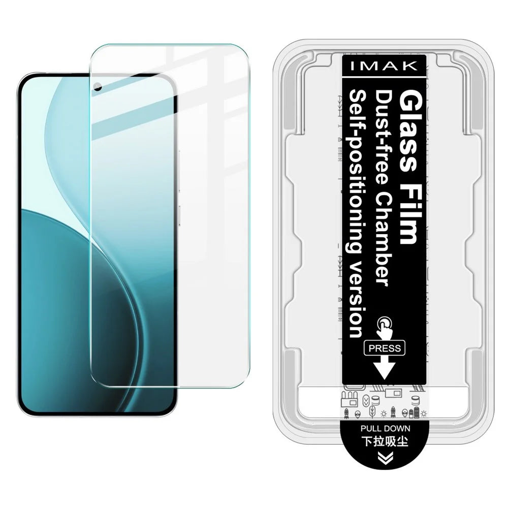 IMAK H Series For Oppo Reno14 Pro 5G (Global) Tempered Glass Screen Protector Easy Installation Film with Auto Dust-Remove Tool Kit (Fingerprint Unlock) - 1
