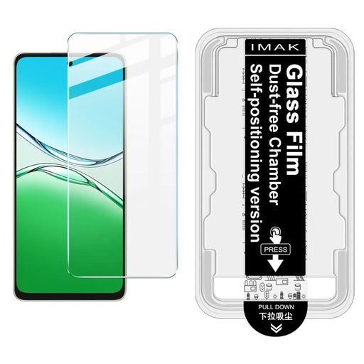 IMAK H Series For Oppo A5 Pro 5G (Global) / 4G (Global) Tempered Glass Screen Protector Easy Installation Film with Auto Dust-Remove Tool Kit (Fingerprint Unlock) - 1