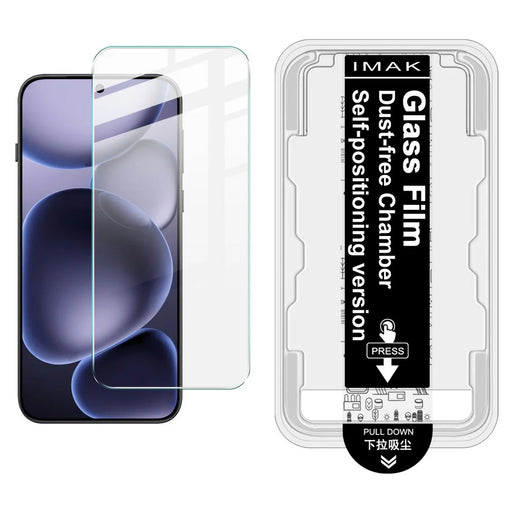 IMAK H Series For Oppo Find X8s 5G Tempered Glass Screen Protector Easy Installation Film with Auto Dust-Remove Tool Kit (Fingerprint Unlock) - 1
