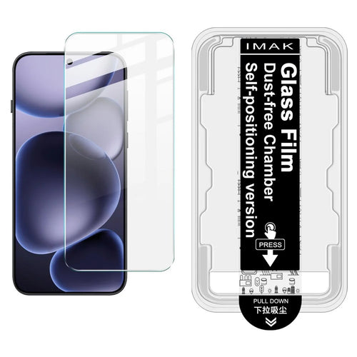 IMAK H Series For Oppo Find X8s+ 5G Tempered Glass Screen Protector Easy Installation Film with Auto Dust-Remove Tool Kit (Fingerprint Unlock) - 1