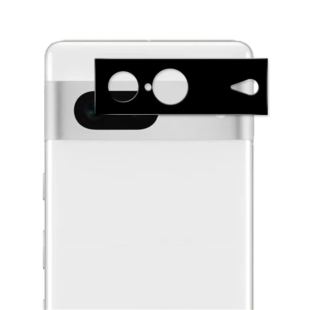ENKAY HAT PRINCE Tempered Glass Lens Protector for Google Pixel 7 5G Full Glue Ultra Clear Camera Lens Cover Black Silk Printing Lens Film - 1