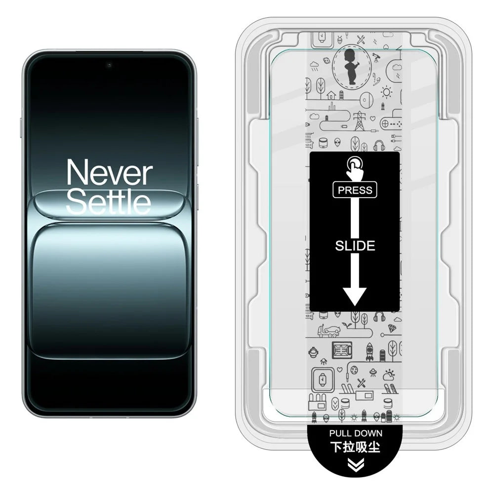 IMAK H Series For OnePlus 13s 5G / 13T 5G Tempered Glass Screen Protector Easy Installation Film with Auto Dust-Remove Tool Kit (Fingerprint Unlock) - 2