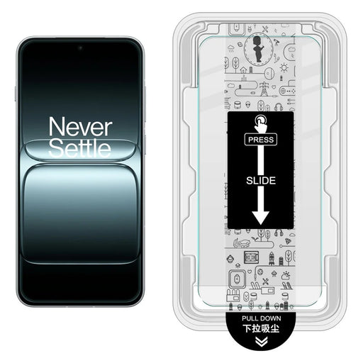 IMAK H Series For OnePlus 13s 5G / 13T 5G Tempered Glass Screen Protector Easy Installation Film with Auto Dust-Remove Tool Kit (Fingerprint Unlock) - 2