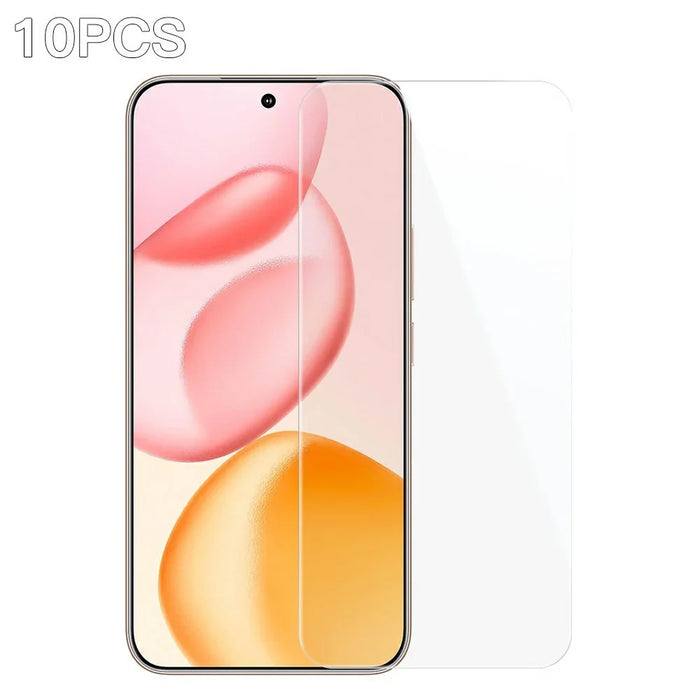 RURIHAI 10Pcs For Honor 400 Smart 5G / 4G / X7d 4G Screen Protector 0.26mm 2.5D High Aluminium Silicon Glass Film - 1