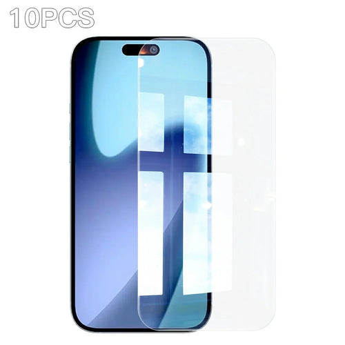 RURIHAI 10Pcs For iPhone 17 Screen Protector 0.26mm 2.5D High Aluminium Silicon Glass Film - 1